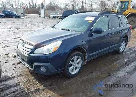 2014 Subaru Outback 2.5I Premium from USA, damaged, VIN 4S4BRCCC7E3243618